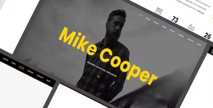 Mini - Personal Portfolio WordPress Theme