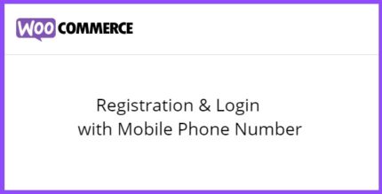 Registration & Login with Mobile Phone Number