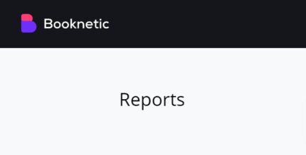 Reports for Booknetic