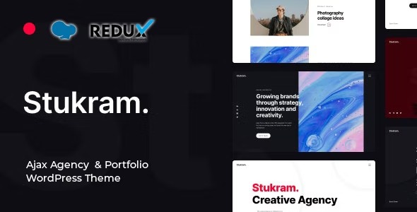 Stukram 6.0.5 – AJAX Agency & Portfolio WordPress Theme