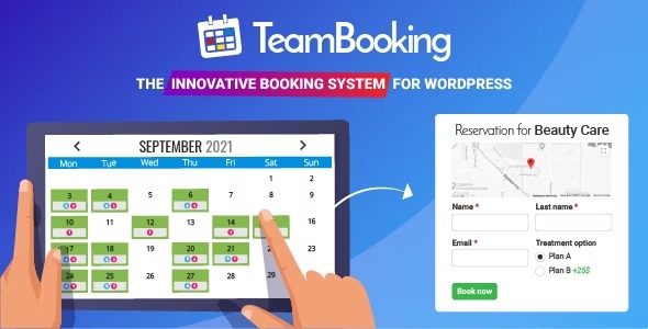 Team Booking 3.0.8 – WordPress Booking System