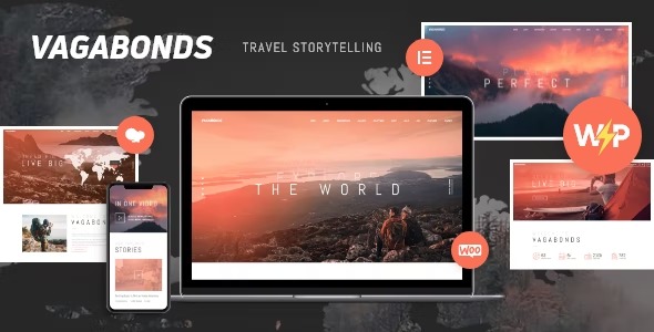Vagabonds 1.3.13 – Personal Travel & Lifestyle Blog WordPress Theme