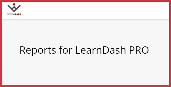 WISDM Reports for LearnDash PRO 1.7.0
