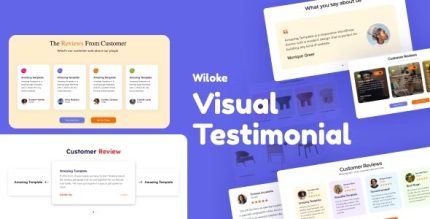 Wiloke Elementor Visual Testimonial Addon
