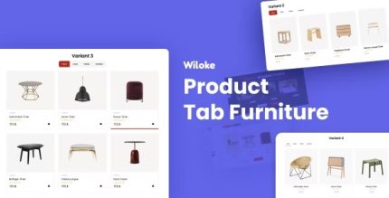 Wiloke Product Tab Furniture - Addon For Elementor