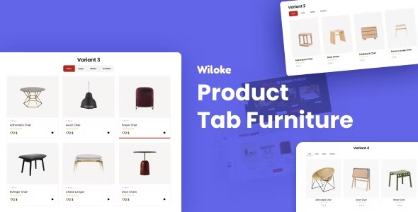 Wiloke Product Tab Furniture - Addon For Elementor
