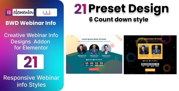 Event Webinar Info Plugin for Elementor 1.0 1.0