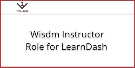 Wisdm Instructor Role for LearnDash