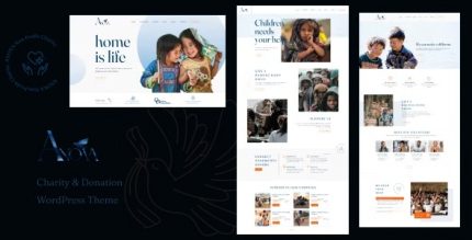 Anova - Charity & Donation WordPress Theme