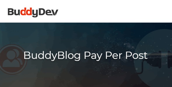 BuddyBlog Pay Per Post 1.0.5