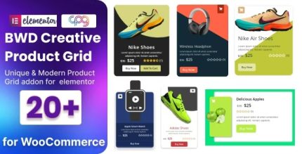 WooCommerce Product Grid - addon for elementor