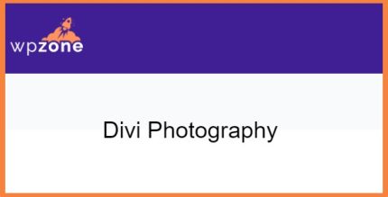 Divi Photography - Divi Child Theme