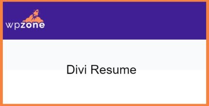 Divi Resume - Divi Child Theme