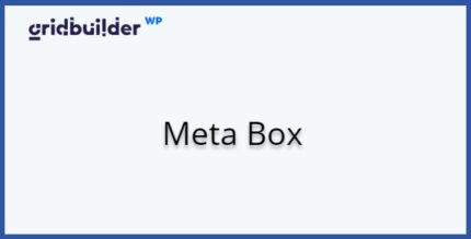 WP Grid Builder Meta Box