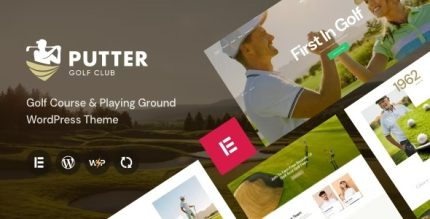 Putter - Golf Course & Playing Ground WordPress Theme