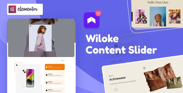 Wiloke Content Slider for Elementor 1.0.20