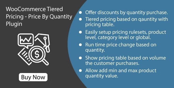 WooCommerce Tiered Pricing 1.1.2 – Price By Quantity Plugin