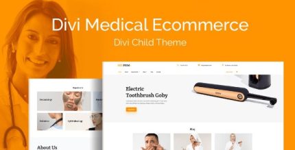 Divi Medical Ecommerce - Divi Child Theme