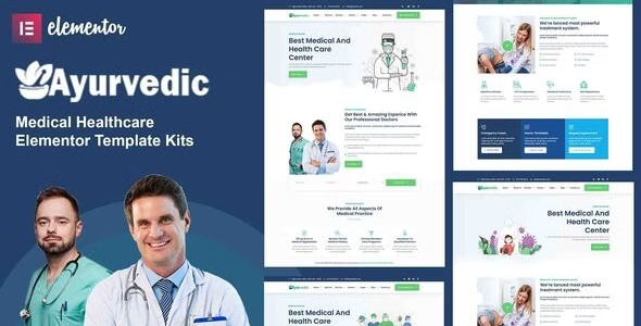 Ayurvedic 20250611 – Medical Healthcare Elementor Template Kits