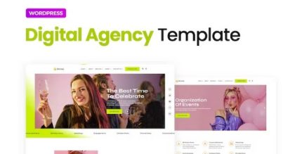 Emoji - Event Agency Elementor Template Kit