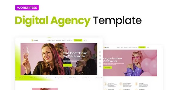 Emoji - Event Agency Elementor Template Kit
