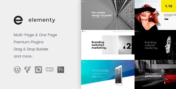 Elementy 1.24 – Multipurpose One & Multi Page WordPress Theme