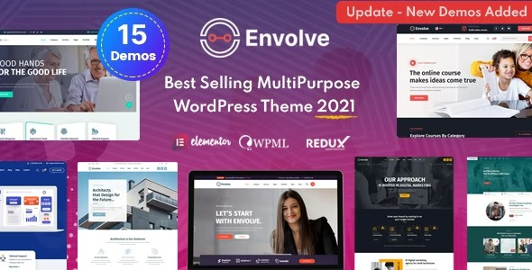 Envolve 2.6 – Consulting Business WordPress Theme