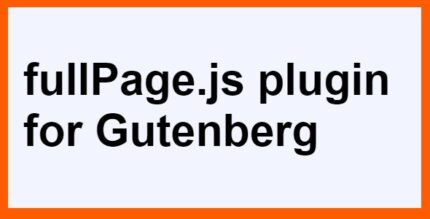 FullPage for Gutenberg