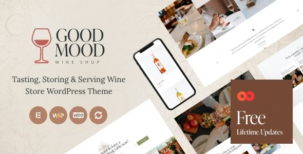 Good Mood 1.22.0 – Wine Shop WordPress Theme