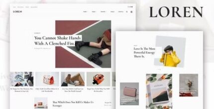 Loren - Responsive WordPress Blog Theme