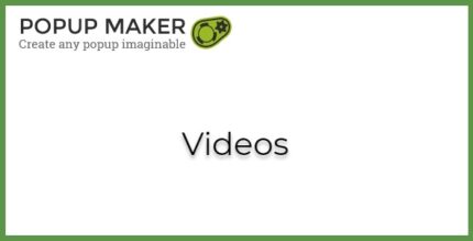 Popup Maker Videos