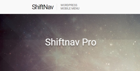 Shiftnav Pro 1.8.2 – Responsive WordPress Mobile Menu