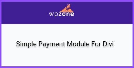 Simple Payment Module For Divi