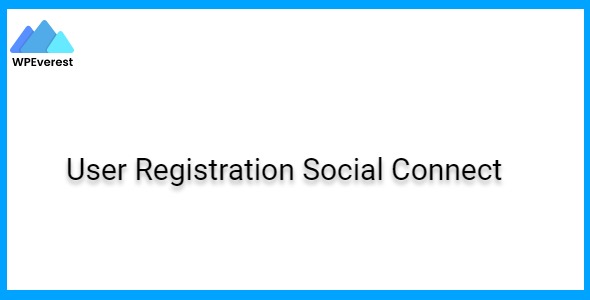 User Registration Social Connect 1.5.6