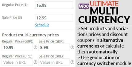 WooCommerce Ultimate Multi Currency Suite