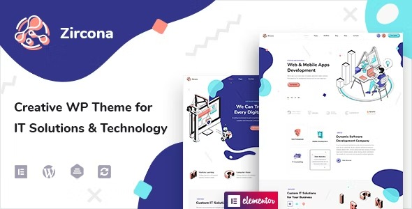 Zircona 1.2.15 – IT Solutions & Technology WordPress Theme