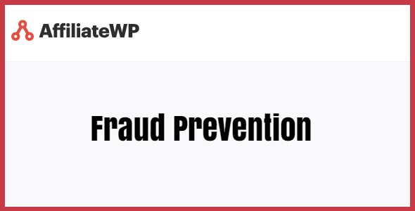 AffiliateWP Fraud Prevention 1.0.3