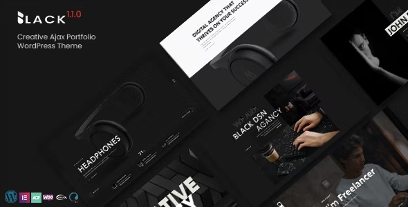 Blackdsn 1.1.1 – Creative Ajax Portfolio WordPress Theme