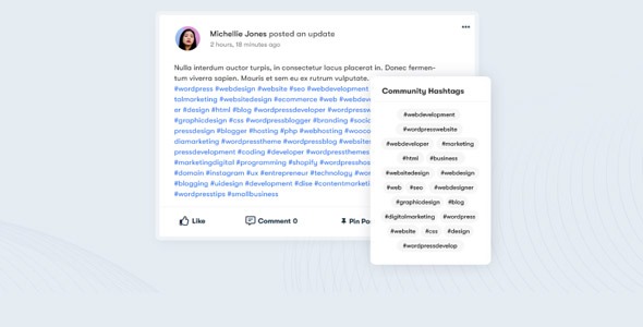 BuddyPress Hashtags 3.2.0