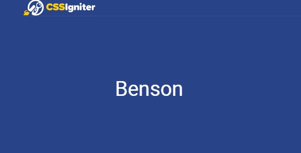 Benson 1.1.3 – WordPress Theme