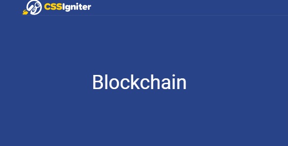 Blockchain 1.2.5 – WordPress Theme