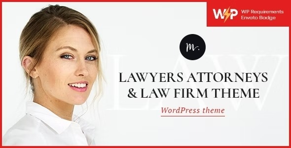 M.Williamson 1.2.10 – Lawyer & Legal Adviser WordPress Theme