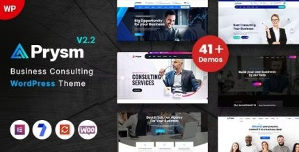 Prysm - Consulting & Finance WordPress Theme