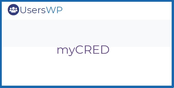 UsersWP myCRED 1.2.7