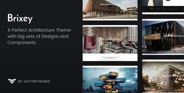 Brixey 1.9.4 – Responsive Architecture WordPress Theme