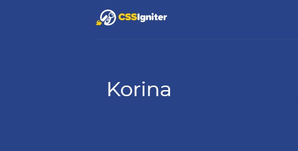 Korina 1.1.2 – WordPress Theme