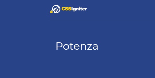 Potenza 1.2.3 – WordPress Theme