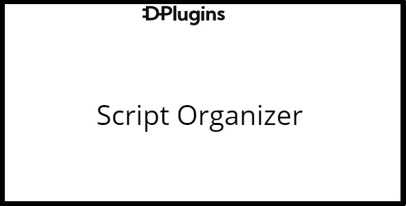 dPlugins 3.5.2 – Script Organizer