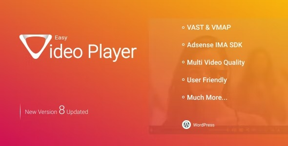 Easy Video Player WordPress Plugin 10.0