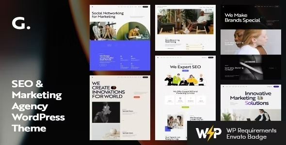 Granola 1.12.0 – SEO & Marketing Agency WordPress Theme